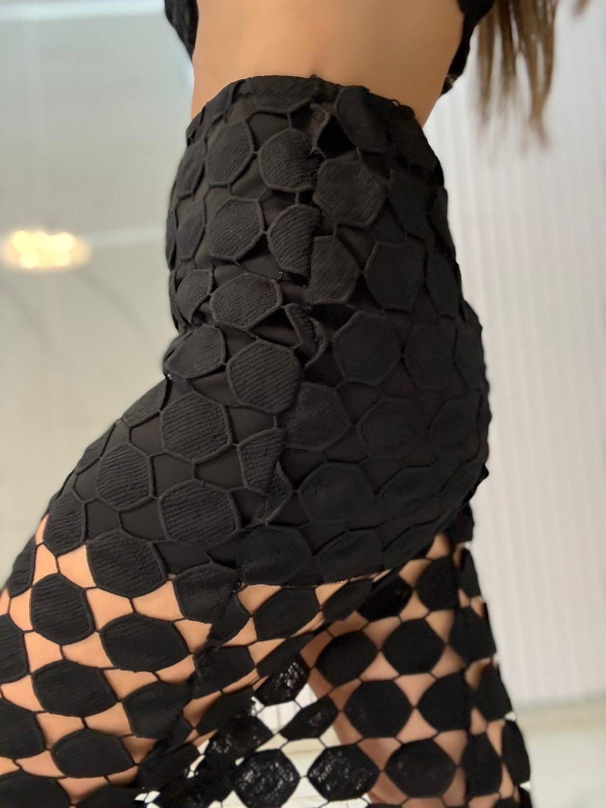 Set Negro de Dos Piezas