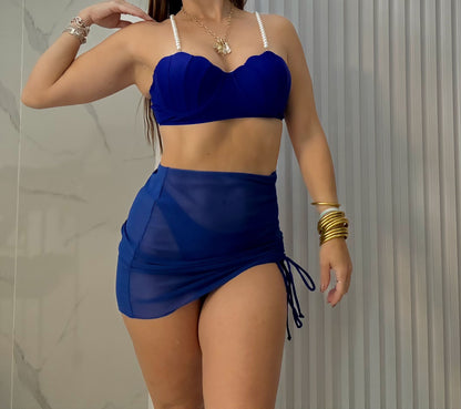 Traje de baño Azul Royal