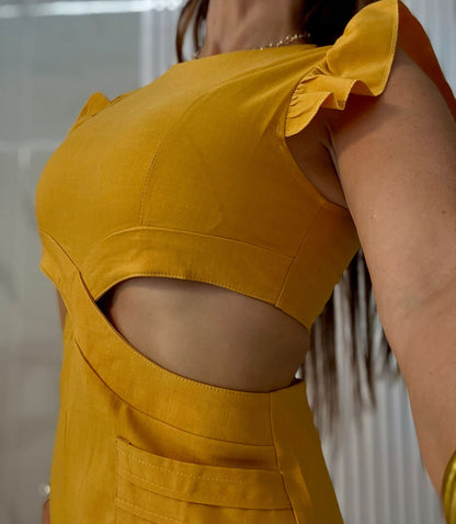 Jumpsuit Amarillo Mostaza