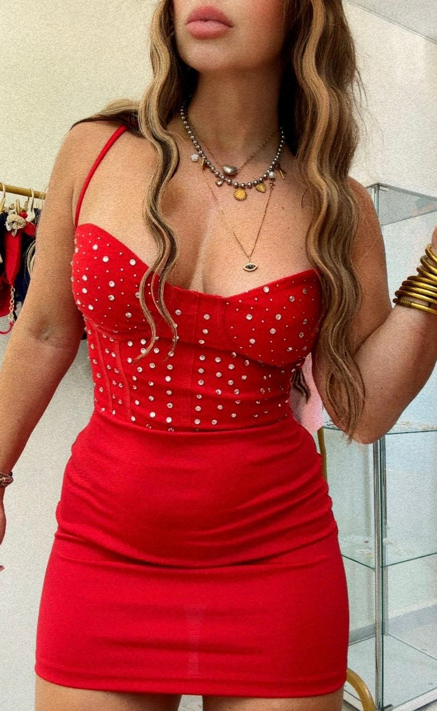 Brilliant Red Dress