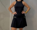 Vestido Corto Azul Marino