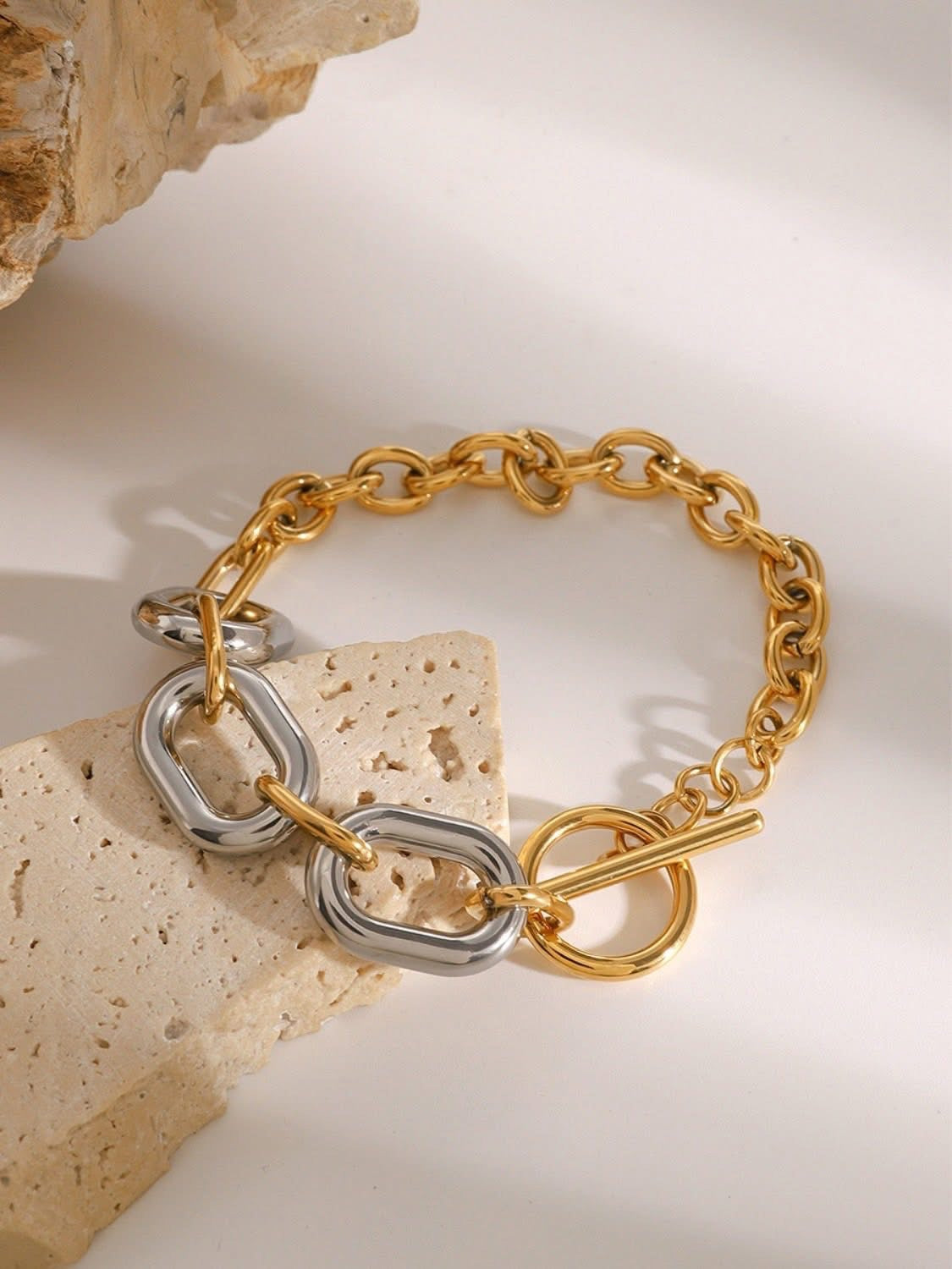 Double Tone Bracelet
