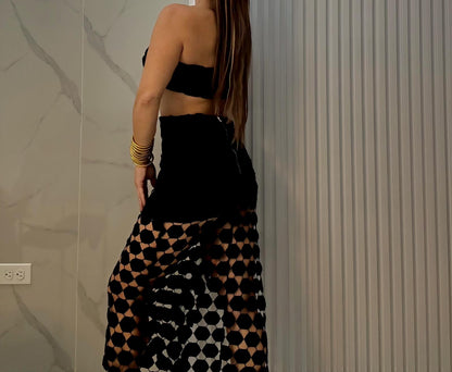 Set Negro de Dos Piezas